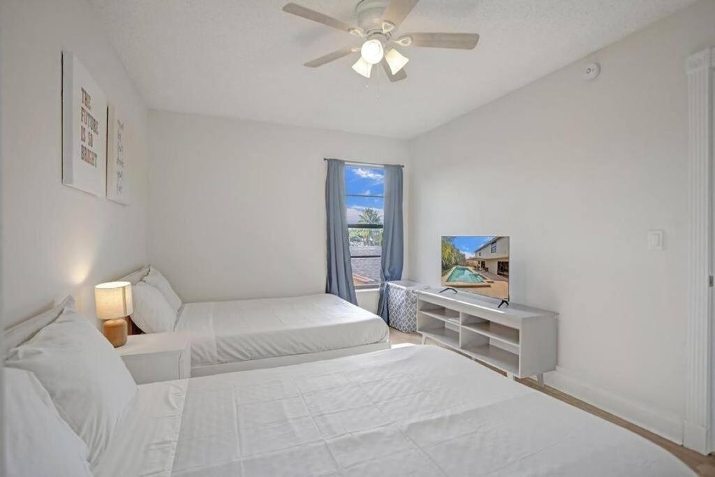 Delray Beach 3Bd Home & Pool With Game Room, 10 Guests Luaran gambar