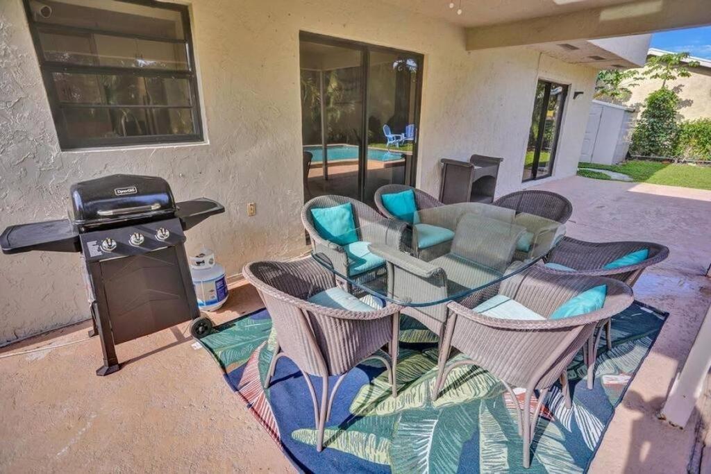 Delray Beach 3Bd Home & Pool With Game Room, 10 Guests Luaran gambar